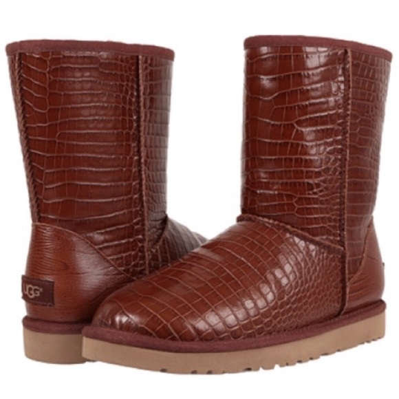 ugg classic short croco ugg classic short croco